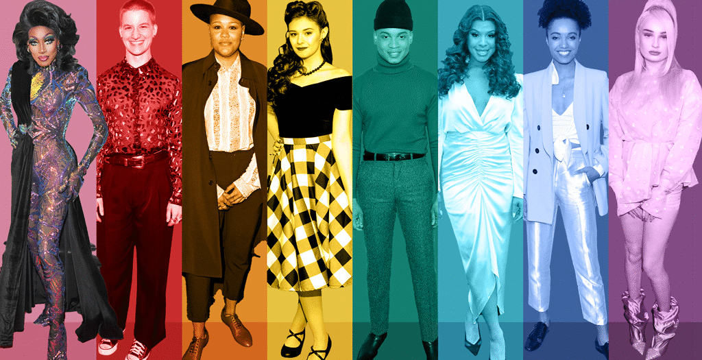 Celebrity Pride Questionnaire, Colorized GIF